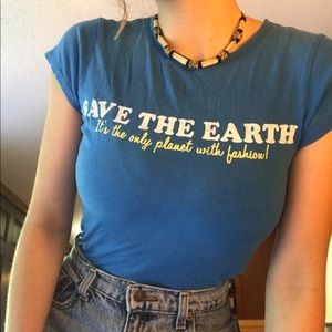 save the earth tee